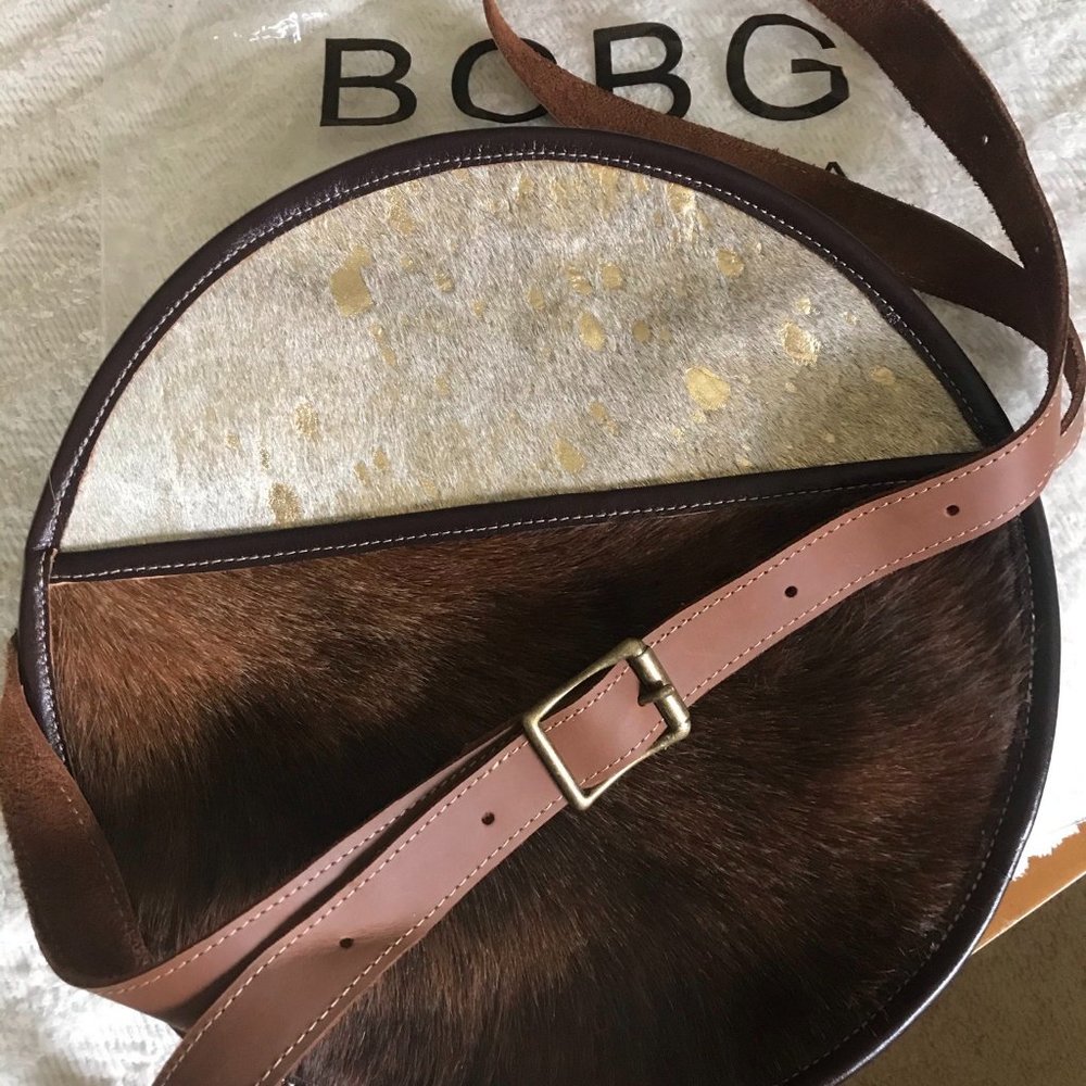 BCBGMaxAzria Round Leather Purse